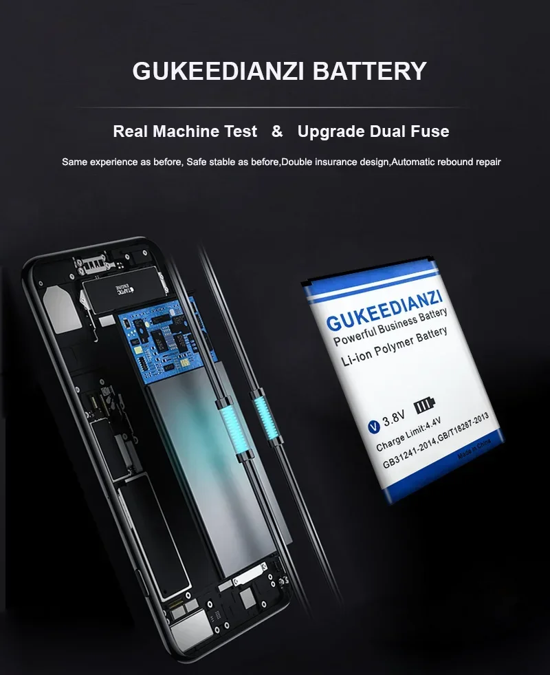 Аккумулятор GUKEEDIANZI большой емкости 4000 мАч для Doogee X6 Pro