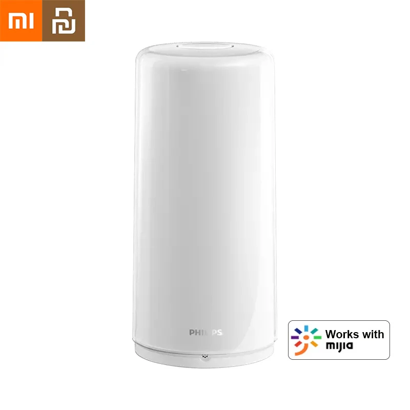 

Xiaomi Youpin Smart Voice-activated Bedside Lamp Color Atmosphere Mood Lamp Bedroom Night Table Lamp Dormitory Mijia APP Gift