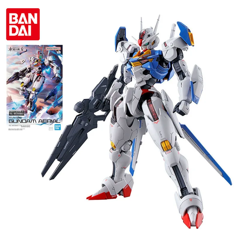 

Bandai Gundam Model Kit Anime Figure FM 1/100 AERIAL GUNDAM Gunpla Model Anime Action Figure Collect Toys for Children's Gift