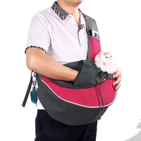 breathable pet sling bag shoulder bag pet carrier travel portable bag for small pets dog cat puppies kittens outdoor walking