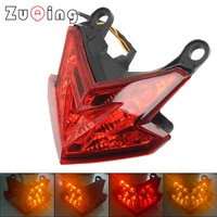 motorcycle tail light turn signals stop signal water proof for kawasaki z125 harley accessories z800 zx 6r 2013 2017 universal