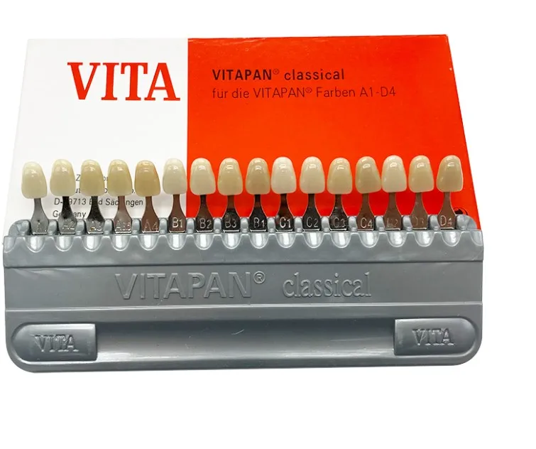 Отбеливающий фарфор VITA 16 видов цветов направляющая для отбеливания зубов 3D из