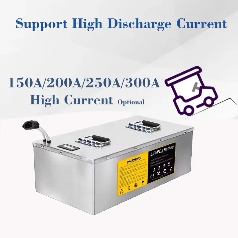 Литиевая батарея 100ah 36v 48v 72v 200ah 300ah для электрического мопеда трицикла