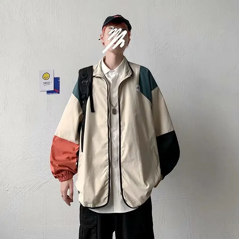 2025 г. мужская новая уличная стильная Гонконгская повседневная весенне-осенняя