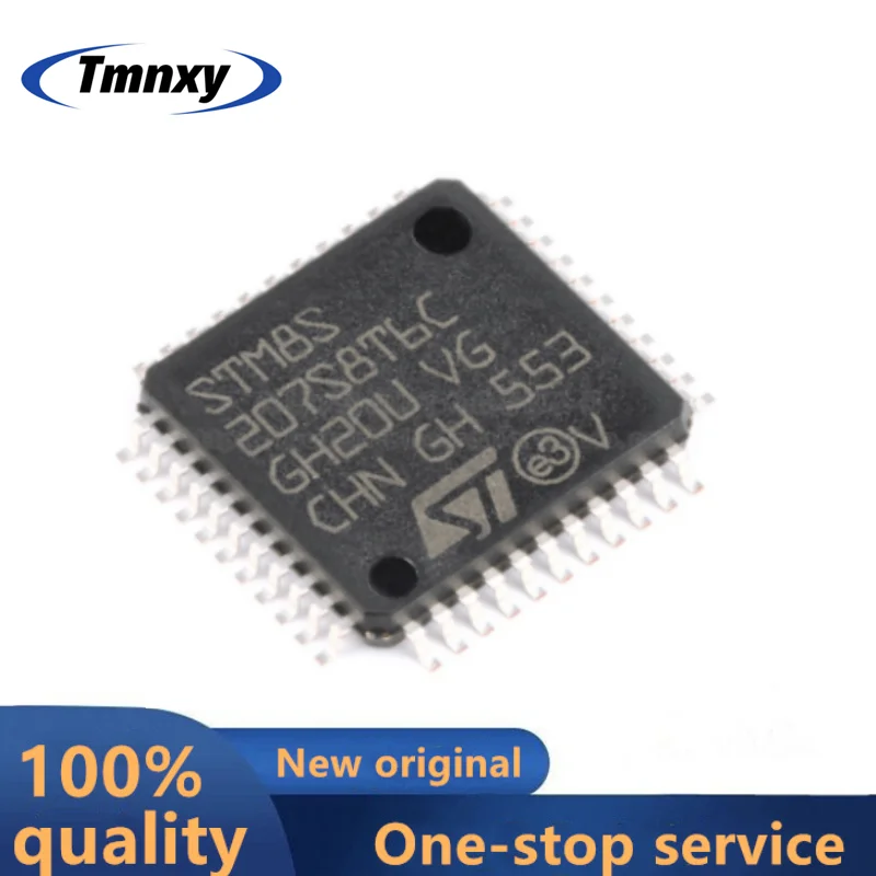 

Подлинный STM8S207S8T6C LQFP-44 24 МГц/64 КБ флэш-память/8-битный микроконтроллер MCU