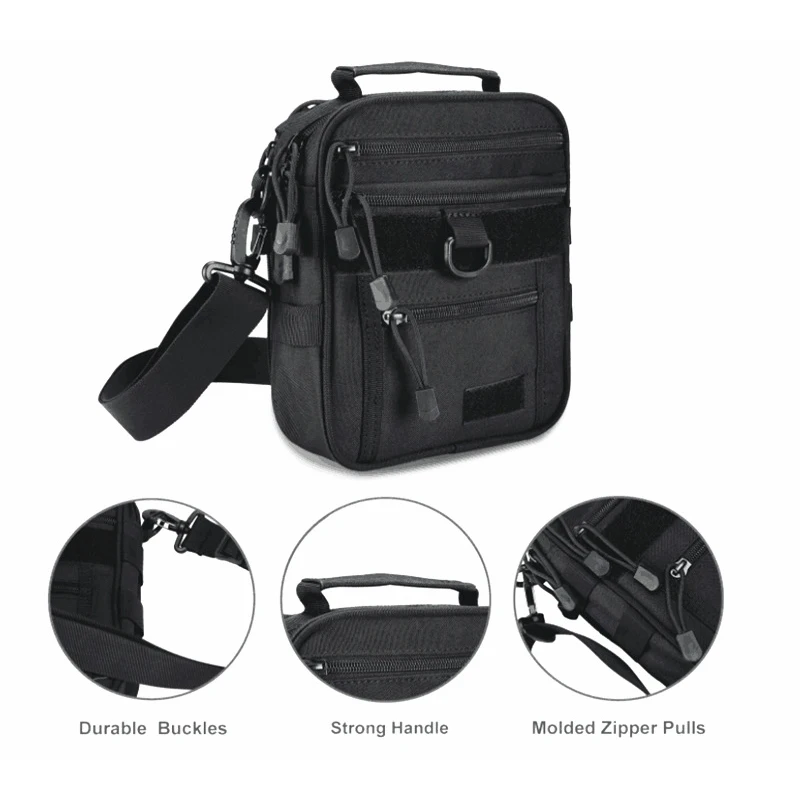 

Уличная сумка для пистолета, сумка с ремешком на плечо, военная сумка Molle для снаряжения, оружия, боеприпасов, сумка, спортивная сумка для стрельбы