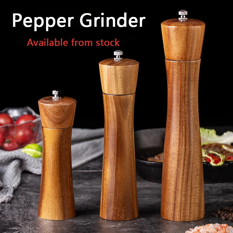 

Kitchen Pepper Grinder Spice Mill Utensils Technological Gadgets Shaker and Mill Set for Spices Grain Manual Food Processors