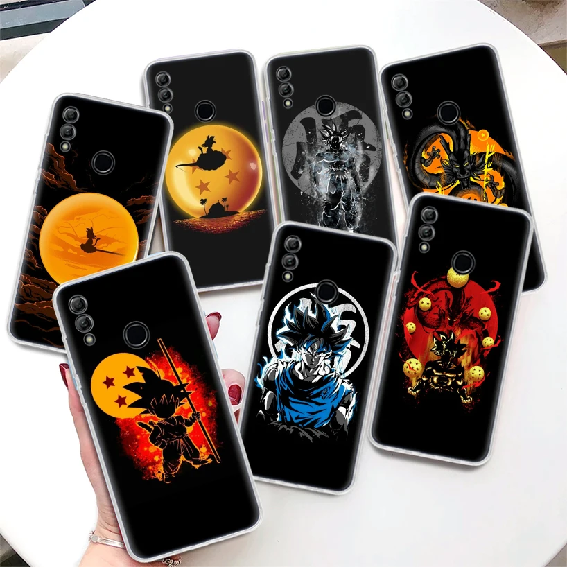 

Dragon Ball Black Art Coque Phone Case For Huawei Honor 8A 8S 8X 9X 10 Lite 9 20 Pro Y5 Y6 Y7 Y9S P Smart Z 2019 2021 Soft Cover