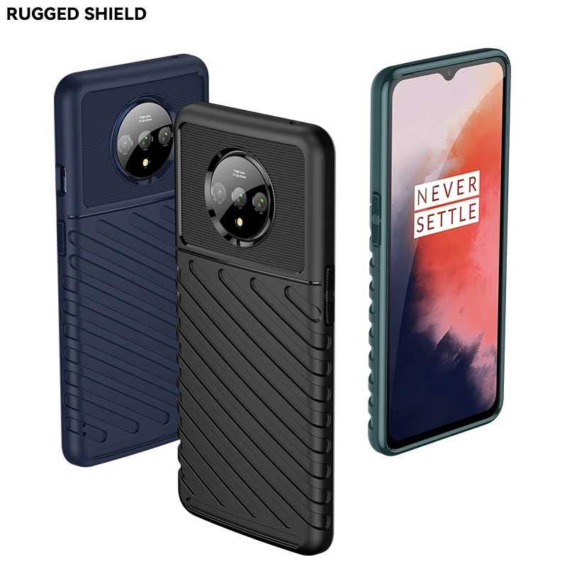 

Case for OnePlus 7T Pro / 7T Shock Absorption Anti Scratch Heavy Duty Durable Drop Protection Cell Phone Cover for OnePlus 7T