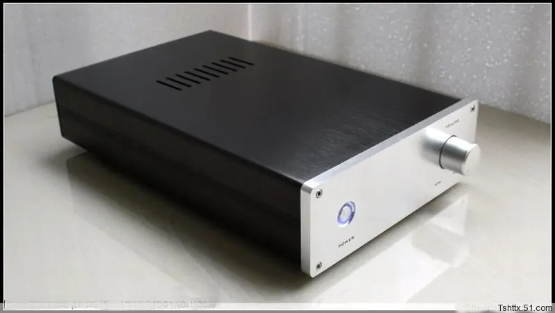 Цельноалюминиевое шасси 5532 + усилитель для аудиофилов LM3886 (с защитной цепью)