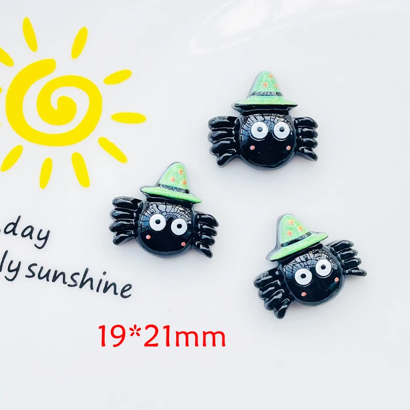 30 шт. новые кавайные забавные мини-кабошоны из смолы с плоской задней