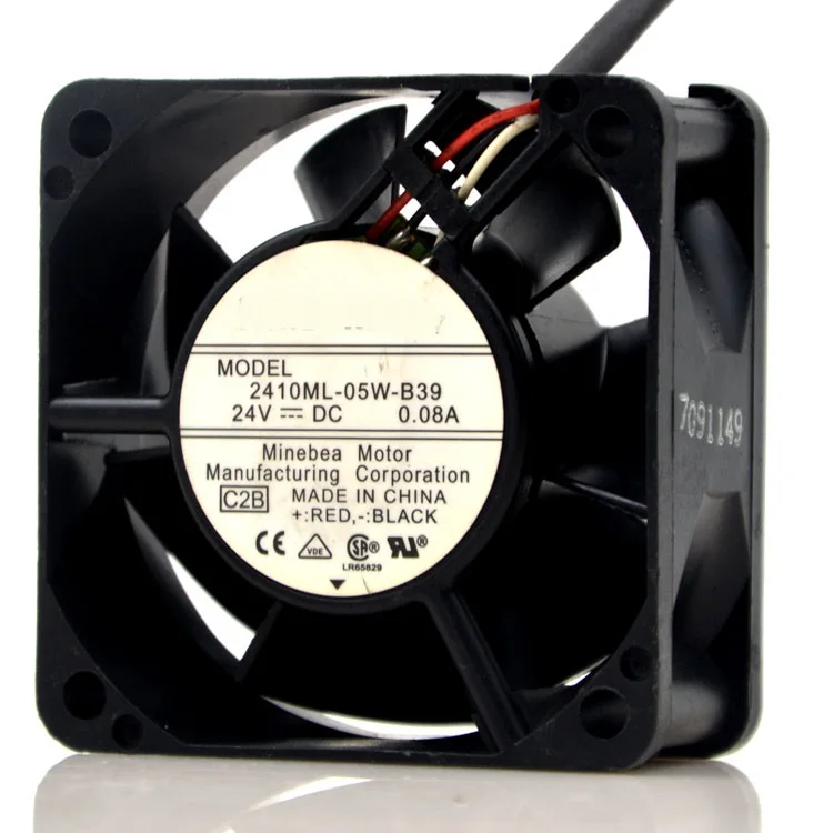 

Новый оригинальный 2410ML-05W-B39 24В 0.08A 6025 6 см охлаждающий вентилятор