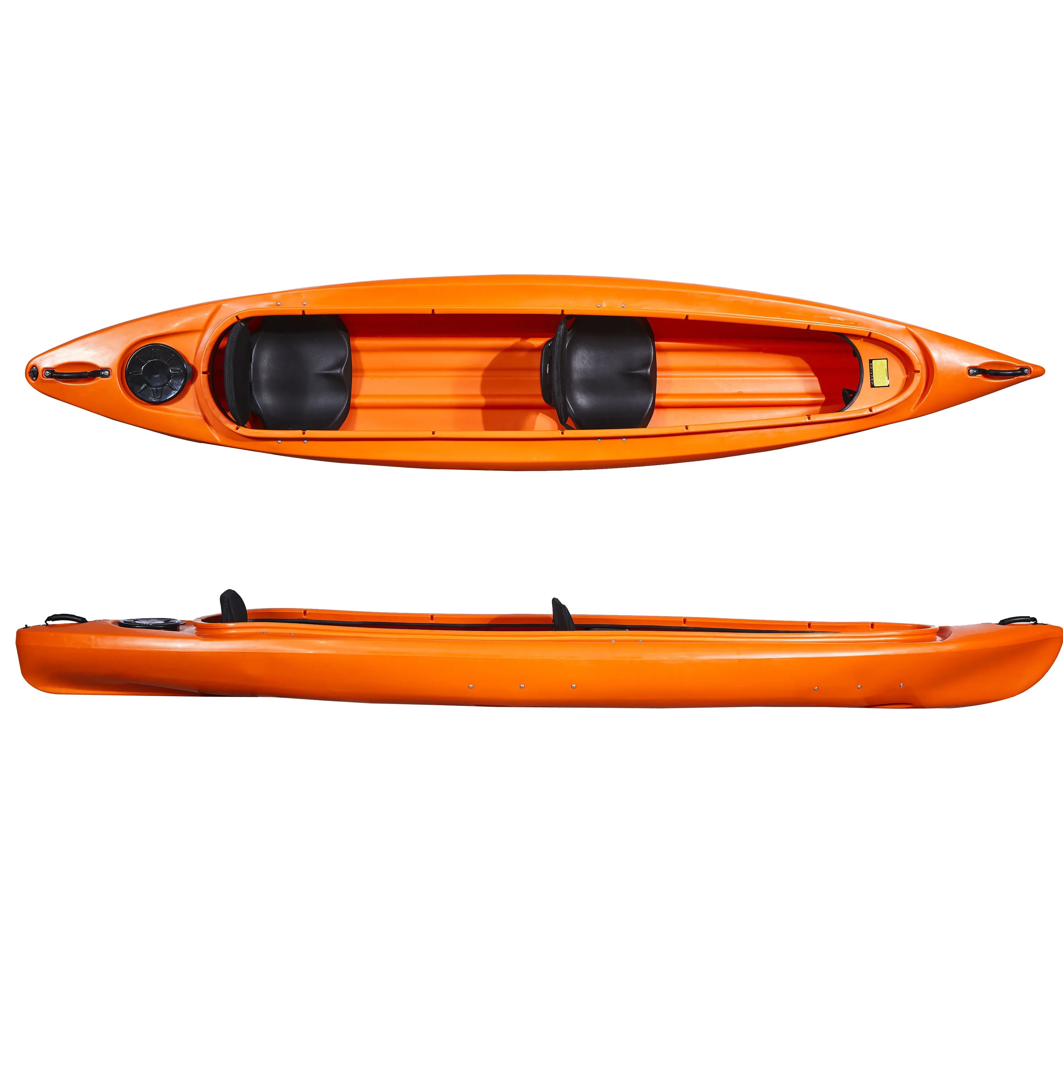 4 14 футов м прямо сидеть на 2-х человек каяк Hdpe качество море гребли спортивный