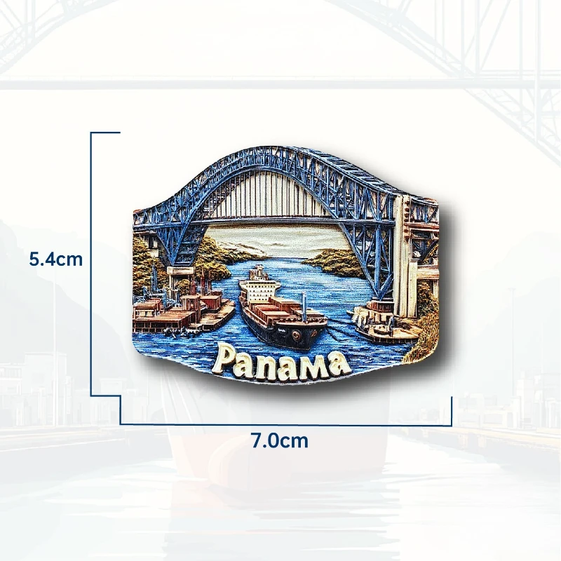 

Магнит на холодильник Panama Americas Bridge BearPaw