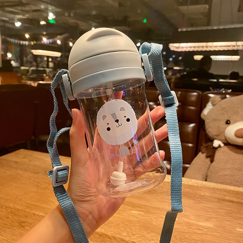 Kids Water Bottle Weighted Ball Sippy Cup for Toddlers with 