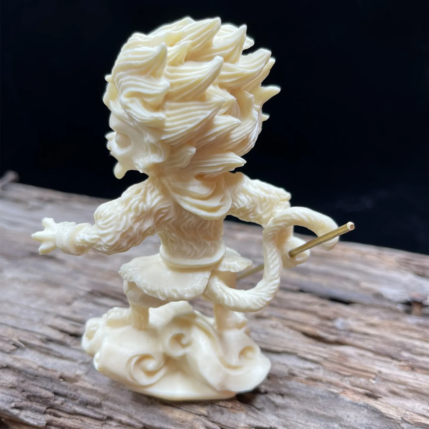 Резная гайка цвета слоновой кости украшение для автомобиля Qi Tian Da Sheng с