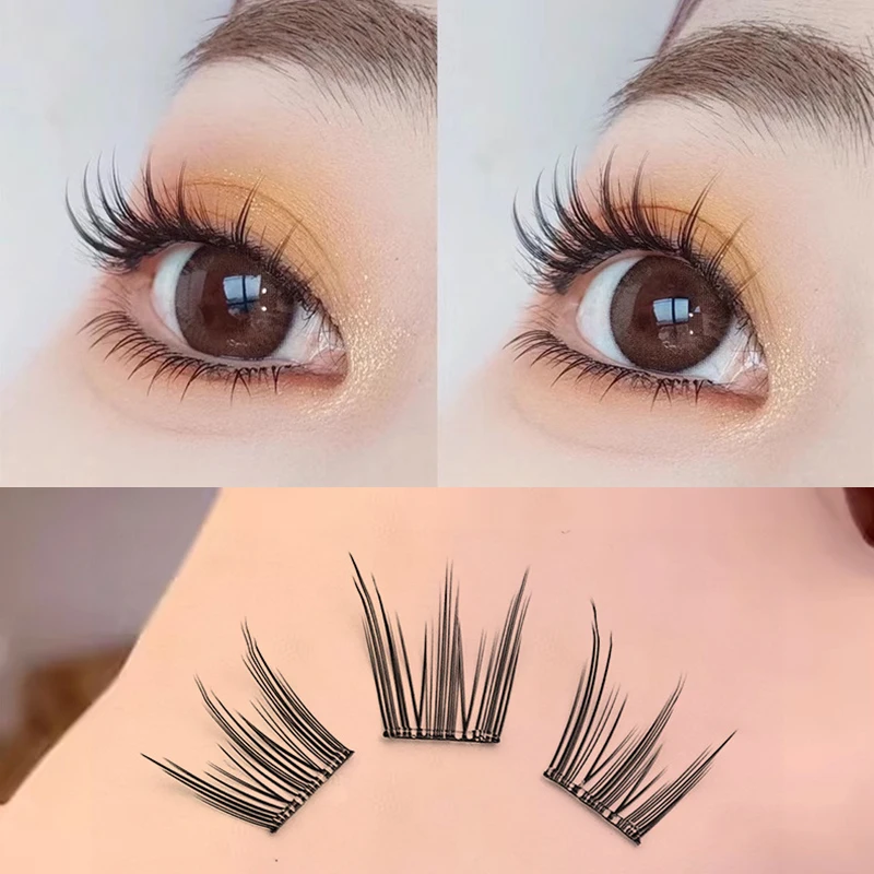 FAIRYTIS накладные ресницы без клея солнечные цветы сделай сам кластер наращивание