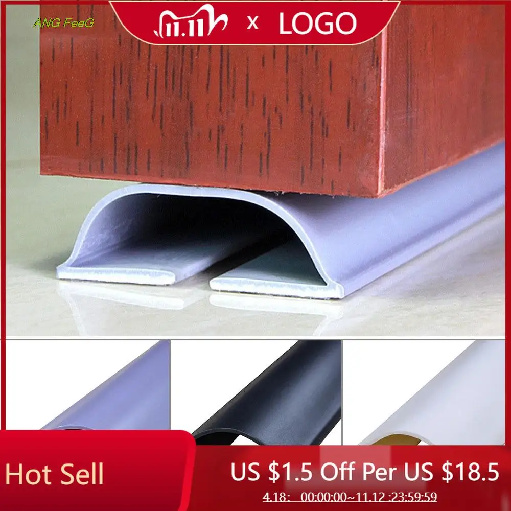 

Under Door Bottom Sealing Strip Sound Proof Noise Reduction Draft Stopper Dust Proof Bottom Seal Strip Gap