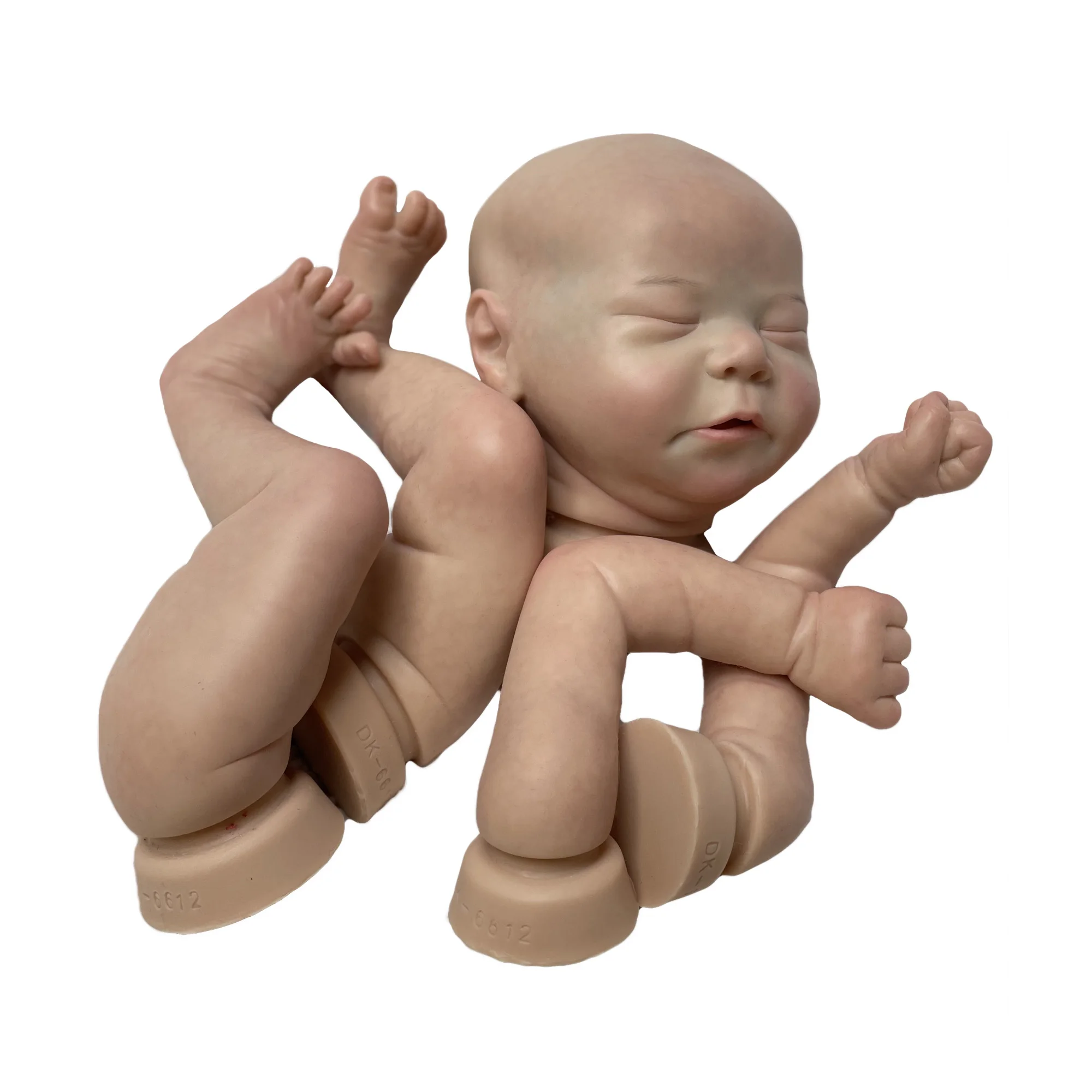 

Wholesale Chase Painted Silicone Reborn Doll Kits Soft Solid Silicone Bebe Baby Parts Silica Gel Accessory