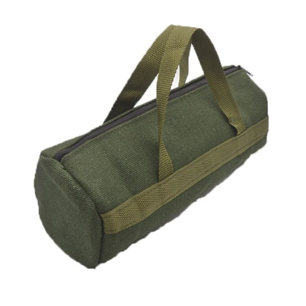 

1 Pc Multi-Function Tool Bag Screws Nails Drill Bit Storage Bags Canvas Cloth Portable Large Capacity For Electrician Organizer