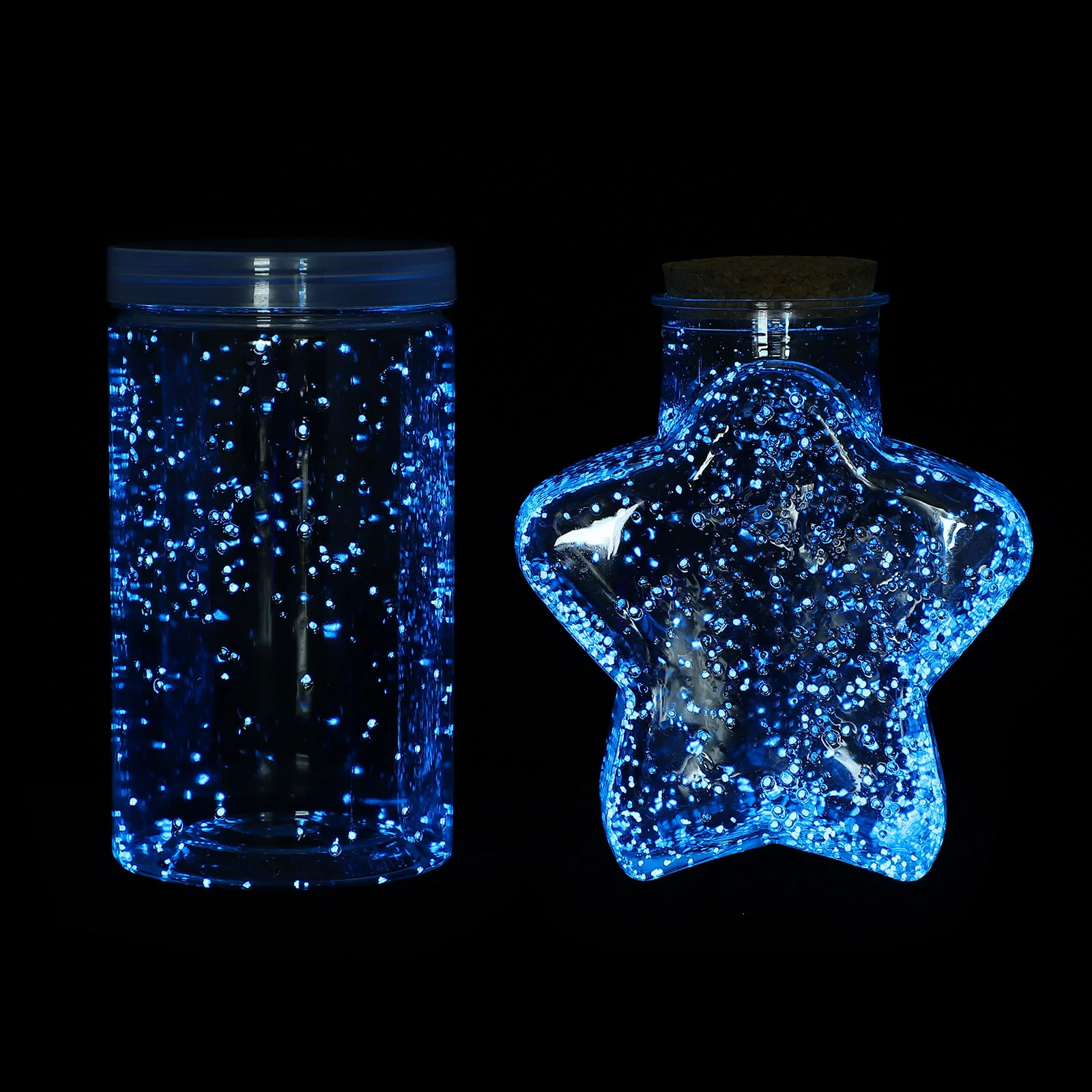 

2 Pcs Practical Lightweight Portable Storage Bottles Plastic Drift Bottles for Kids Men