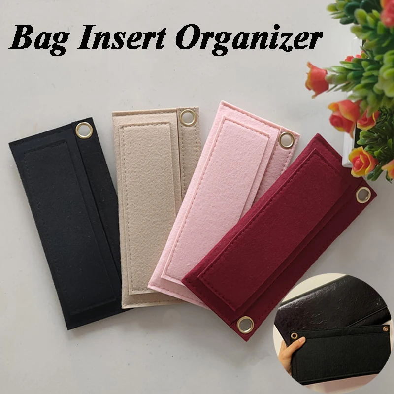 

Felt Bag Insert Organizer Zipper Organizer Felt Cloth Handbag Transformation Wallet Inner Insert Bag Travel Inner Purse