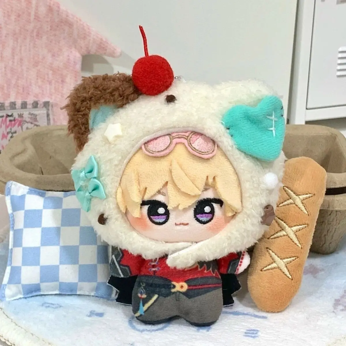 Фото Плюшевая игрушка Авентурин из Honkai: Star Rail, 10 см, мягкая хлопковая кукла в форме морской звезды, мультяшная плюшевая игрушка-фигурка, брелок-подвеска, подарок №1