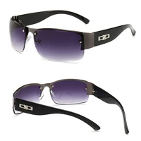 2021 new mens sunglasses metal sheet wide leg sunglasses comfortable toad glasses vintage sunglasses
