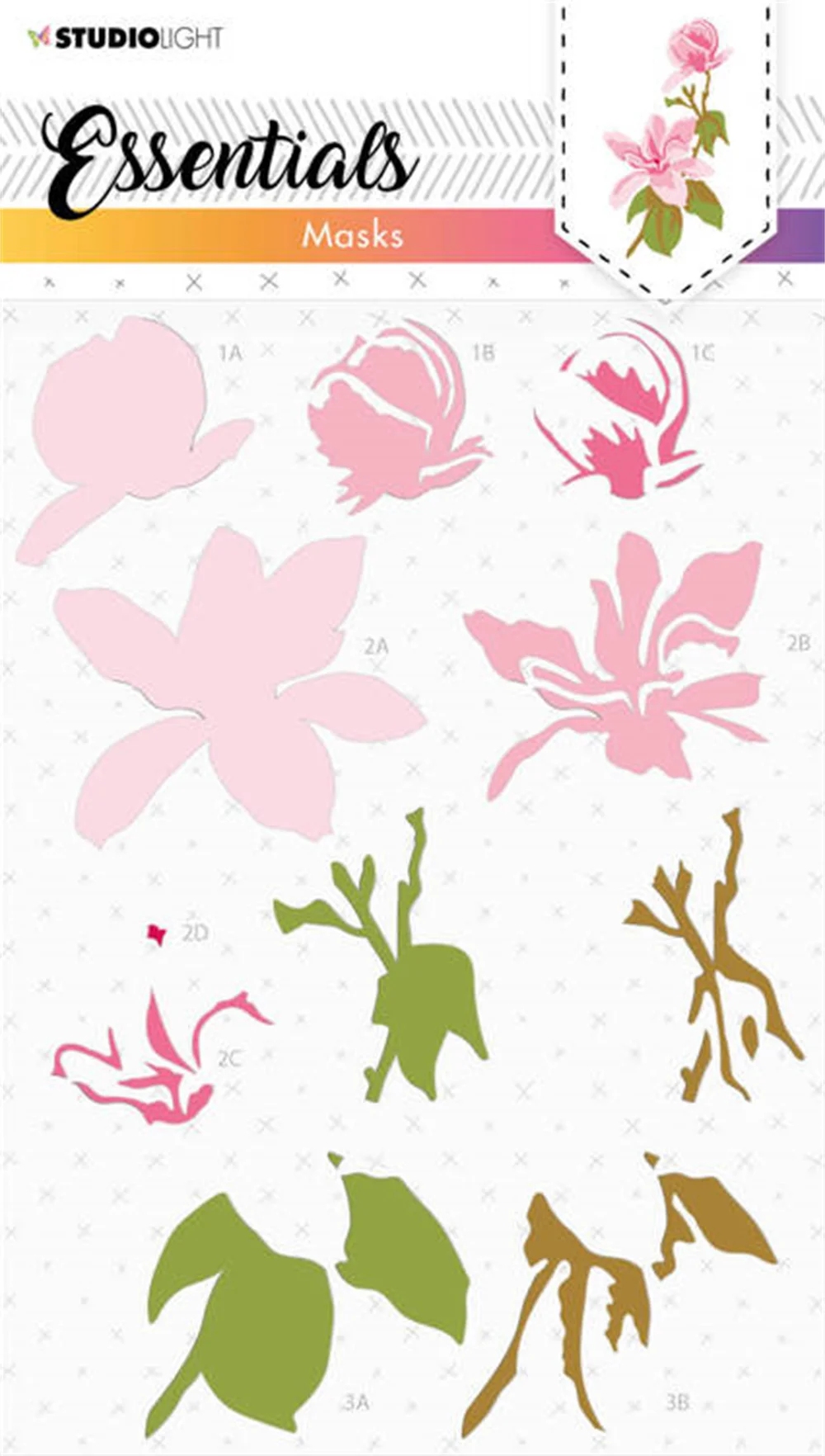 

Hot Sale Diy Gift Card New Scrapbook Paper Craft Knife Molds Magnolia Layering stencils Blade Punch Decorate Emboss Template