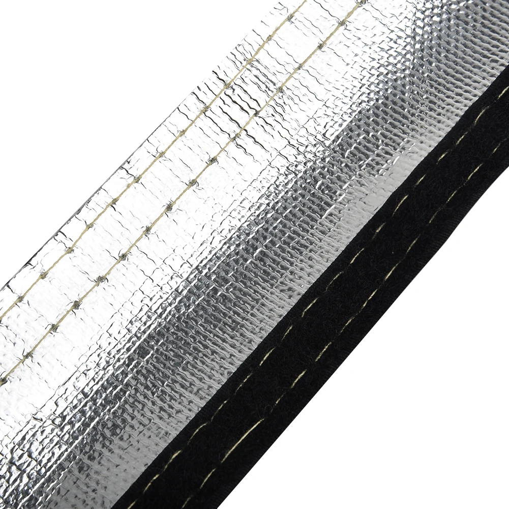 

1m Heat Shield Sleeve Accessories Cover High quality Tool Tube Wrap Loom Hose Insulated Metallic Durable Useful