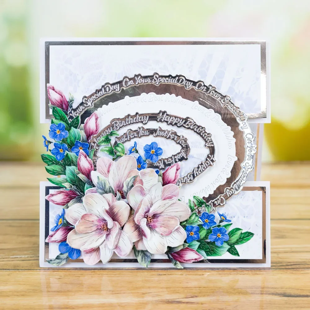 Мир Лилия Великолепная зелень 2024 новые металлические пресс-формы для сделай сам