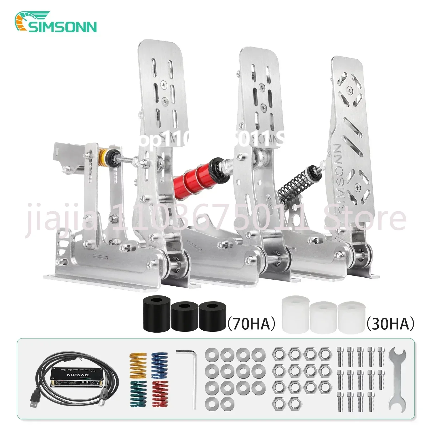 SIMSONN новые профессиональные педали сим-карты гоночные для ПК гоночный симулятор