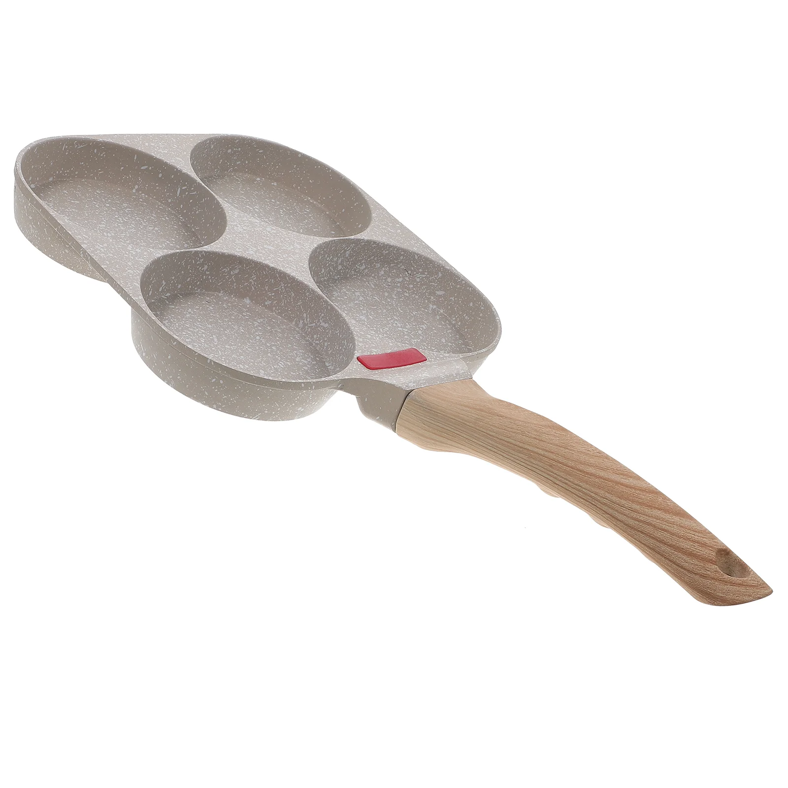 

Four Hole Omelette Pan Nonstick Eggs Small Frying Deep Maker Aluminum Alloy Pancake Skillet