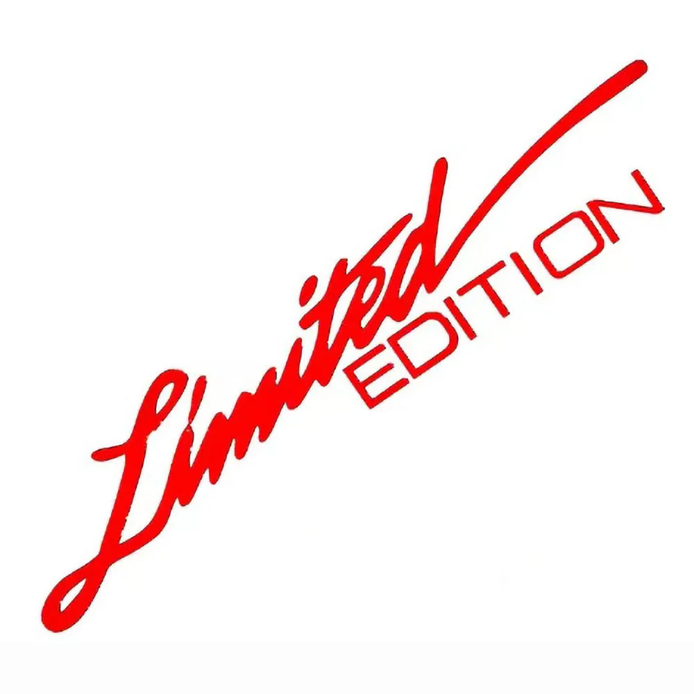 

8-цветная виниловая наклейка, наклейка на окно, автомобильный Стайлинг, 3D ОГРАНИЧЕННАЯ EDITION, украшение, светоотражающая лазерная наклейка для автомобильных аксессуаров