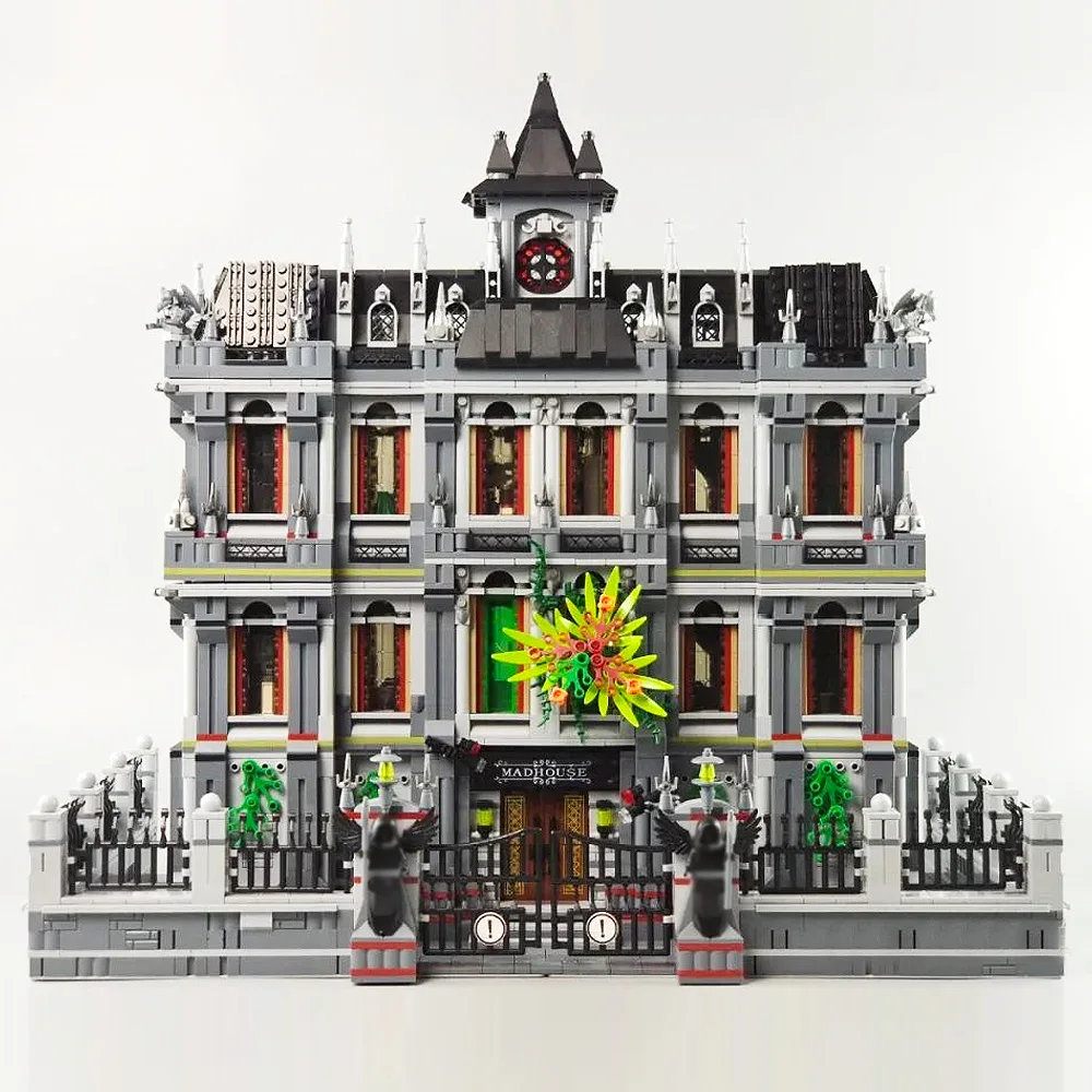 613002 креативный эксперт уличный вид люматическая больница Moc кирпич Модульные
