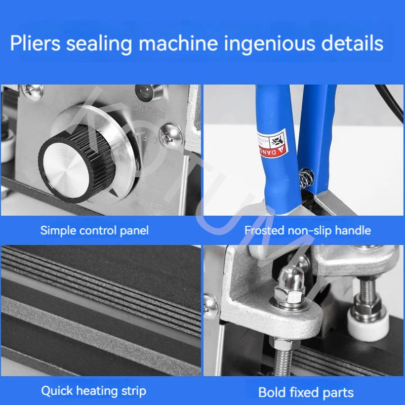 Электрический ручной зажим плоскогубцы машина для запечатывания ручная