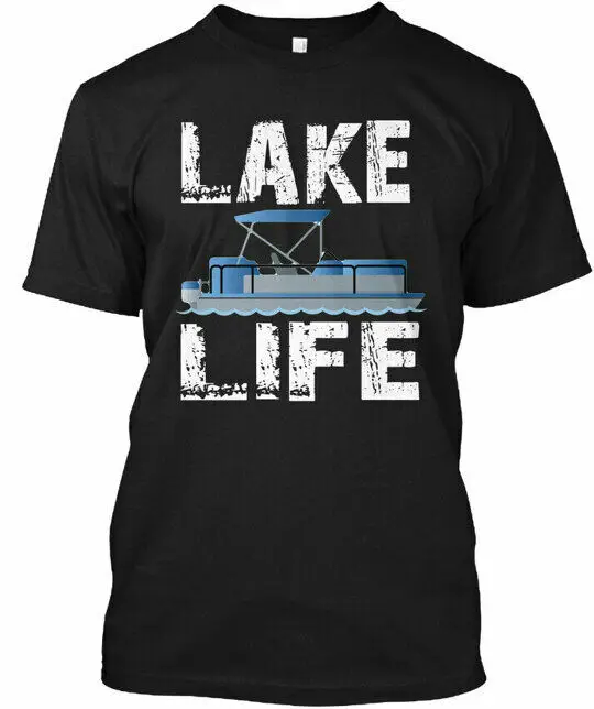 

Понтонирующая футболка с лодкой Lake Life