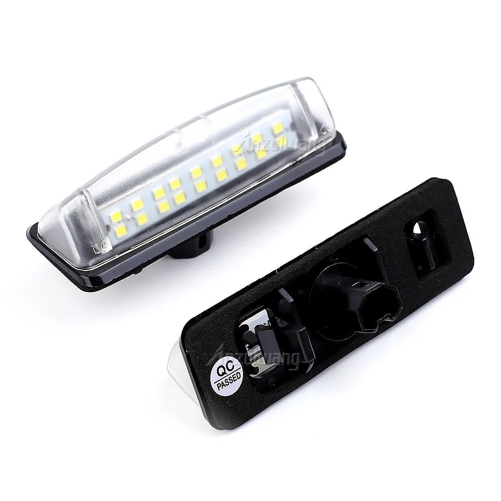2 шт. светодиодные лампы CanBus для номерного знака Toyota Camry/Aurion Avensis Verso Echo Prius LEXUS Is200 /