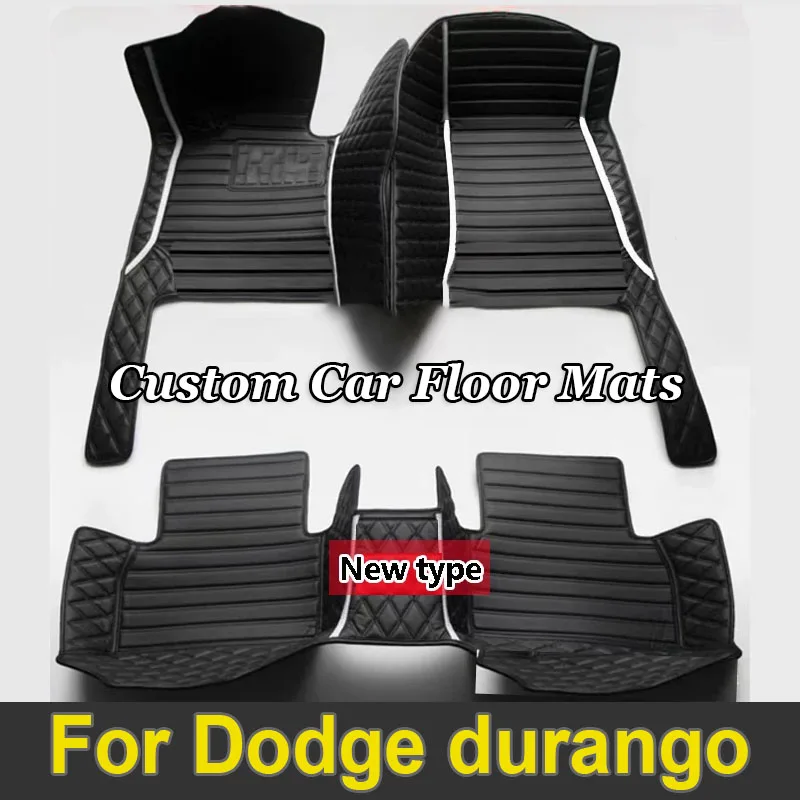 Автомобильные коврики для Dodge durango Citadel 7seat 2008-2018 комплект водонепроницаемый ковер