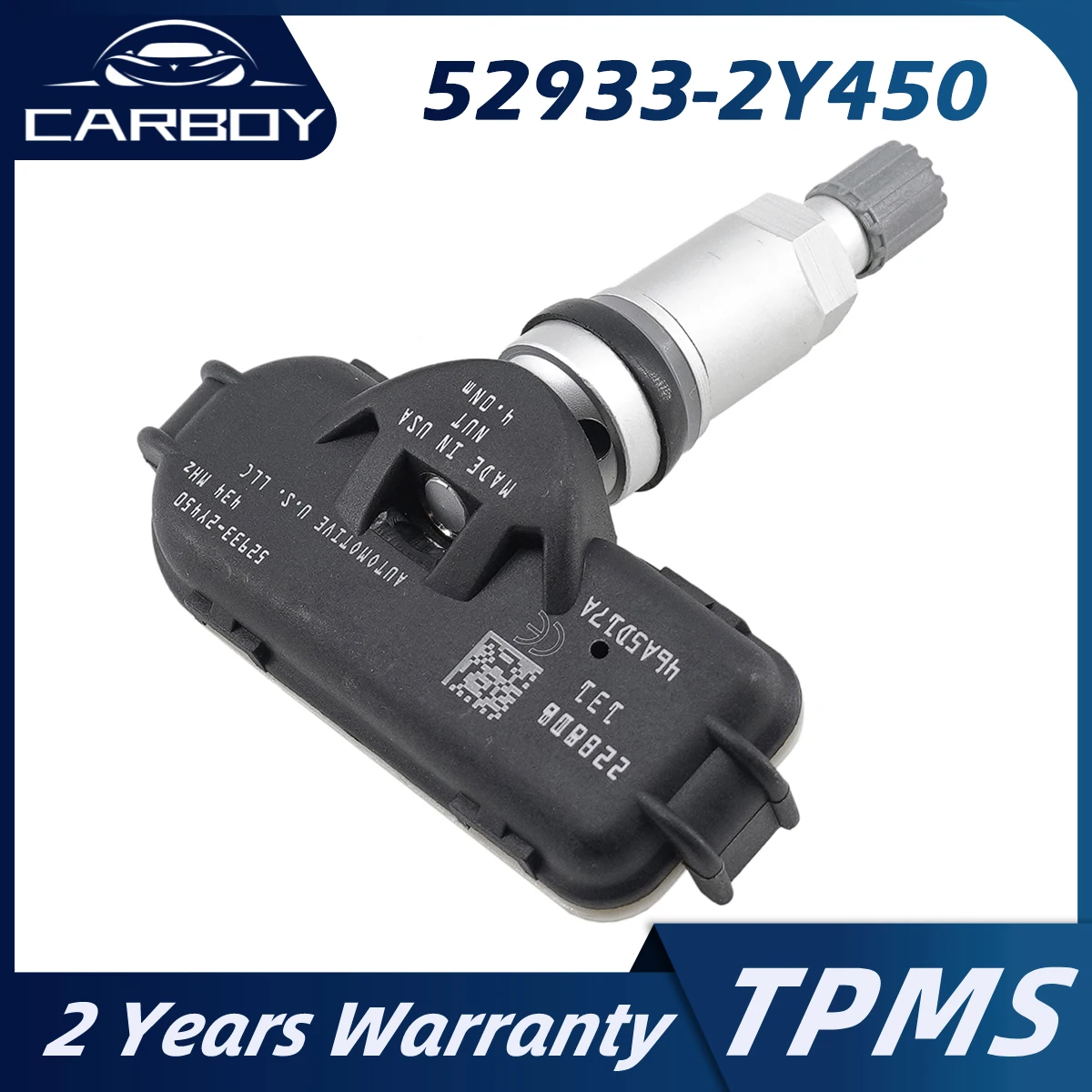 Датчик давления в шинах 52933-2Y450, датчик давления в шинах для Hyundai ix35 2013-2016 Tucson 2013-2015, Kia mohas 2014-2019