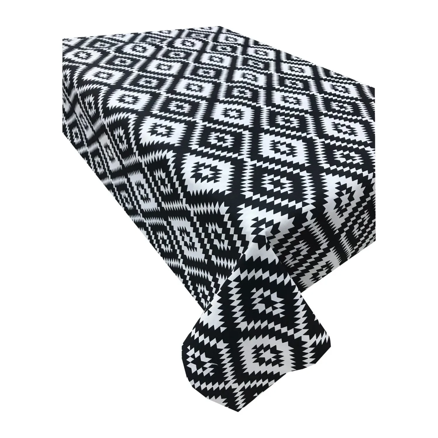 

Zeren Home Black Rug Patterns Carefree Table Cloth 170x200 cm