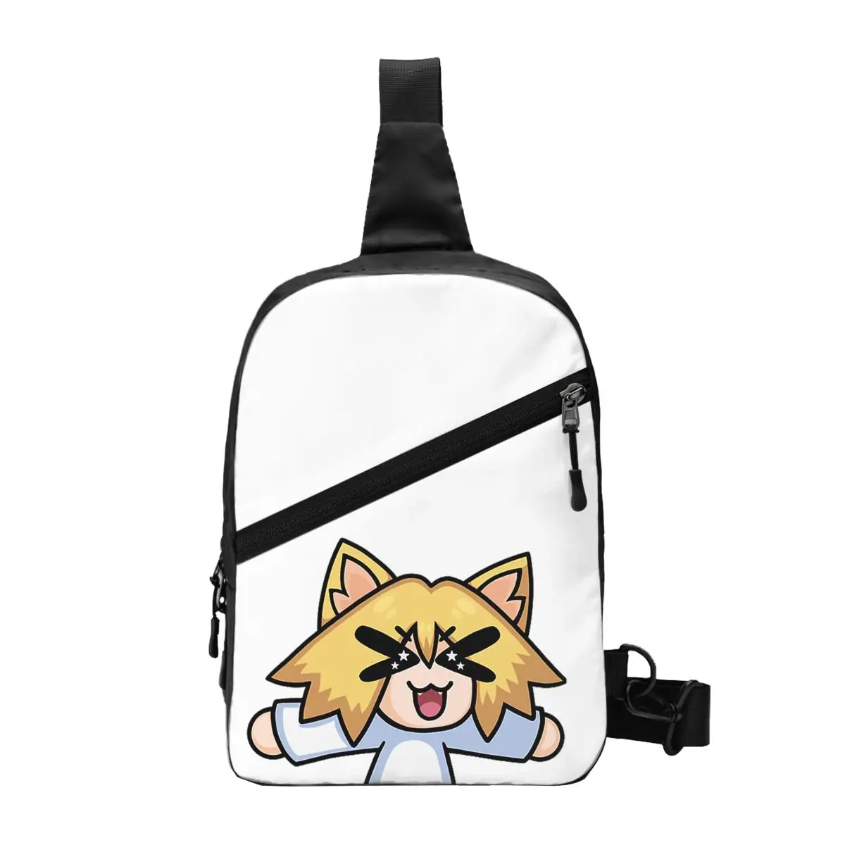 Neco-Arc Yelling нагрудная сумка мужской рюкзак через плечо дорожный походный на