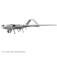 2 hours 2kg payload vtol uav fixed wing aircraft delivery drone