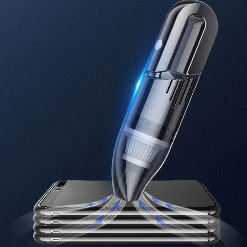 

Handheld Vacuum Cleaner Small Vacuum Cleaners For Automobile 6000Pa High Wet And Dry Vacuum Sweeper Portable