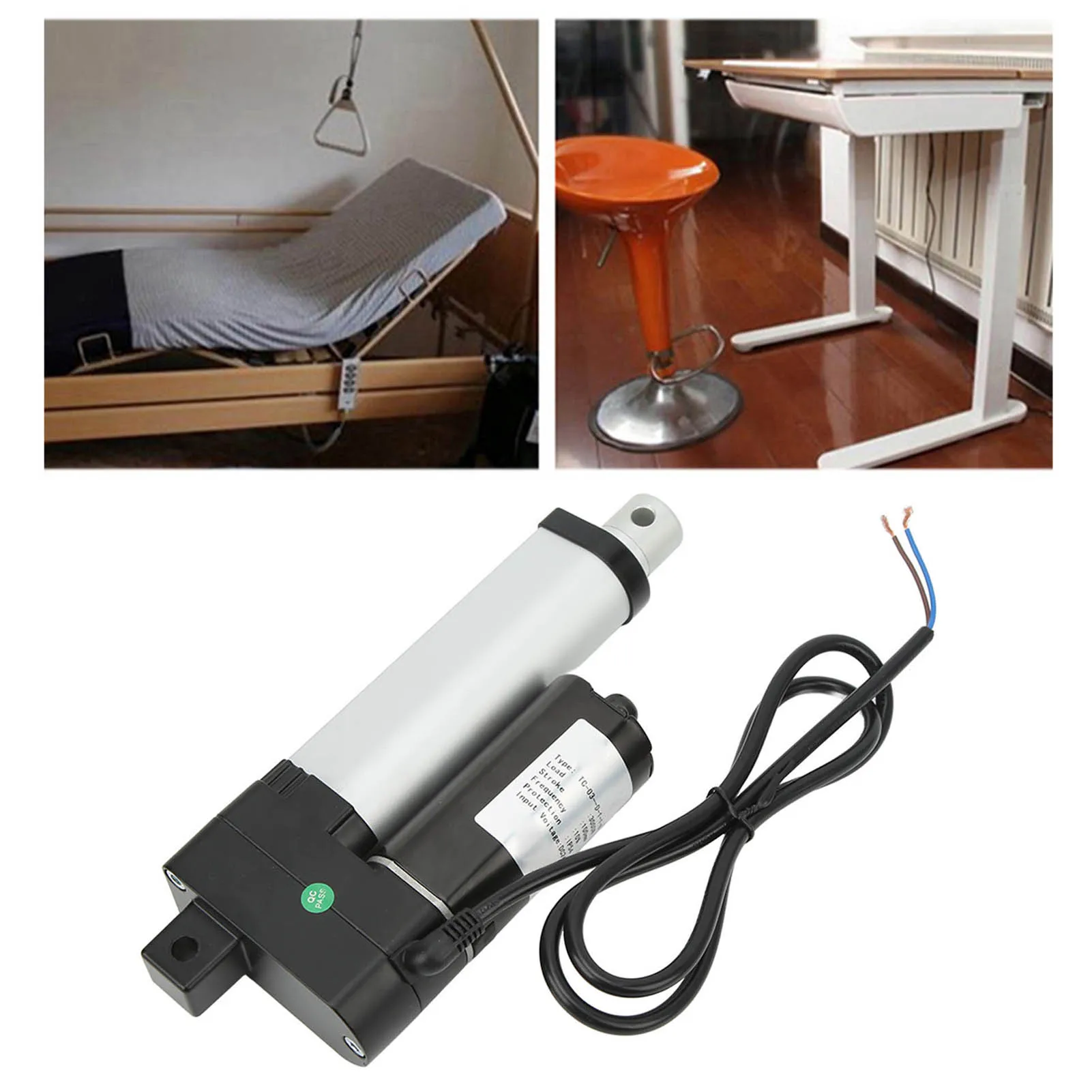 Привод мотора линейного привода 3000Н хода 150 мм для электрической поднимаясь