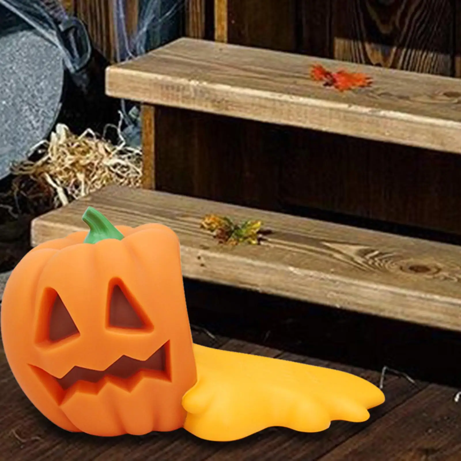 

Pumpkin Door Stopper Slip Resistant Halloween Decor Door Stop Holder