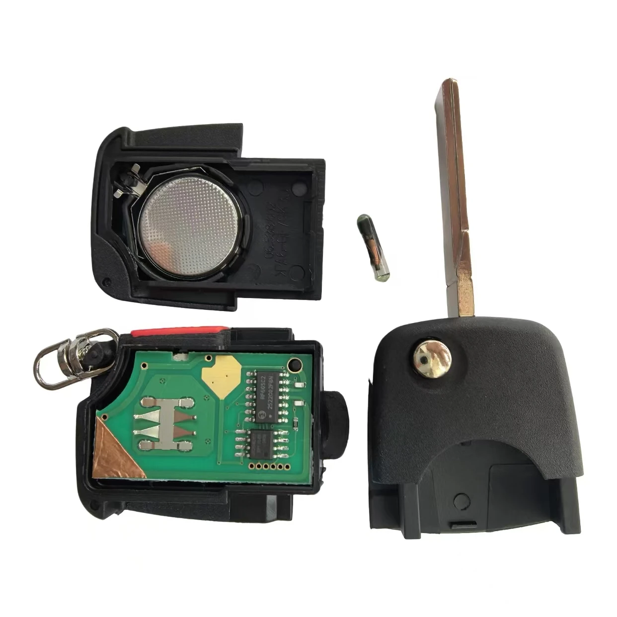 Фото JXKEY 4D0837231A/E/M/K/P/N MYT8Z0837231 315/433 МГц 48 чип для Audi A3 A4 A6 A8 TT RS4 Quattro 1994-2004 автомобильный дистанционный откидной ключ №4