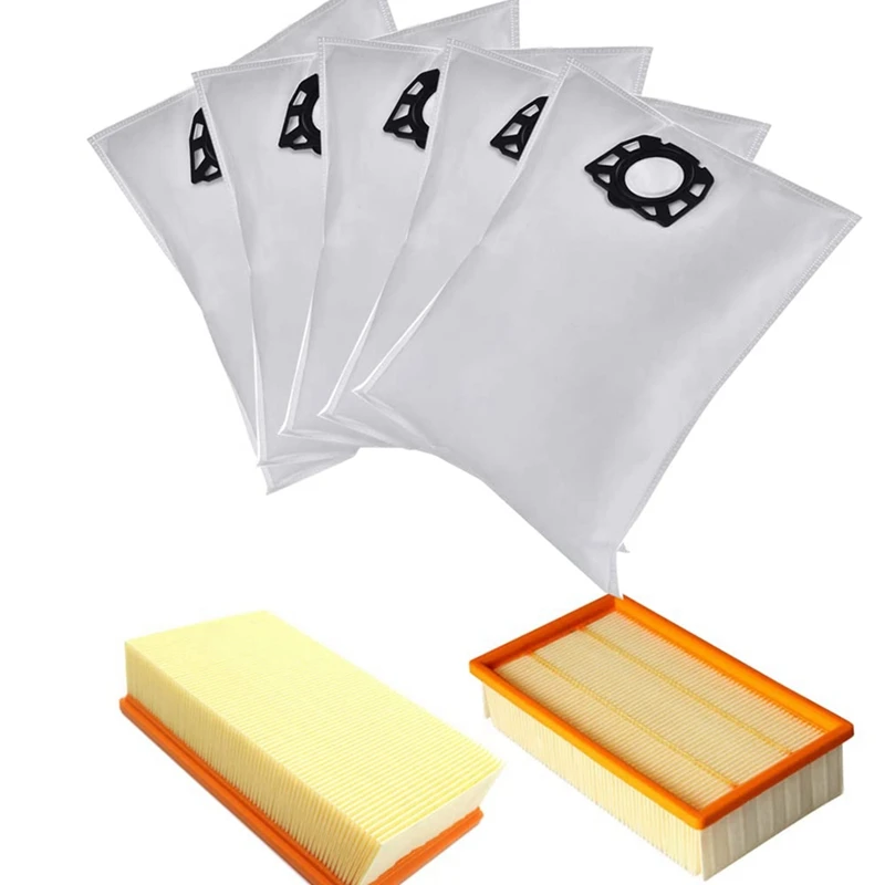 Запасные части HEPA-фильтры мешок для пыли совместимый Karcher WD4 WD5 WD6 MV4 MV5 MV6