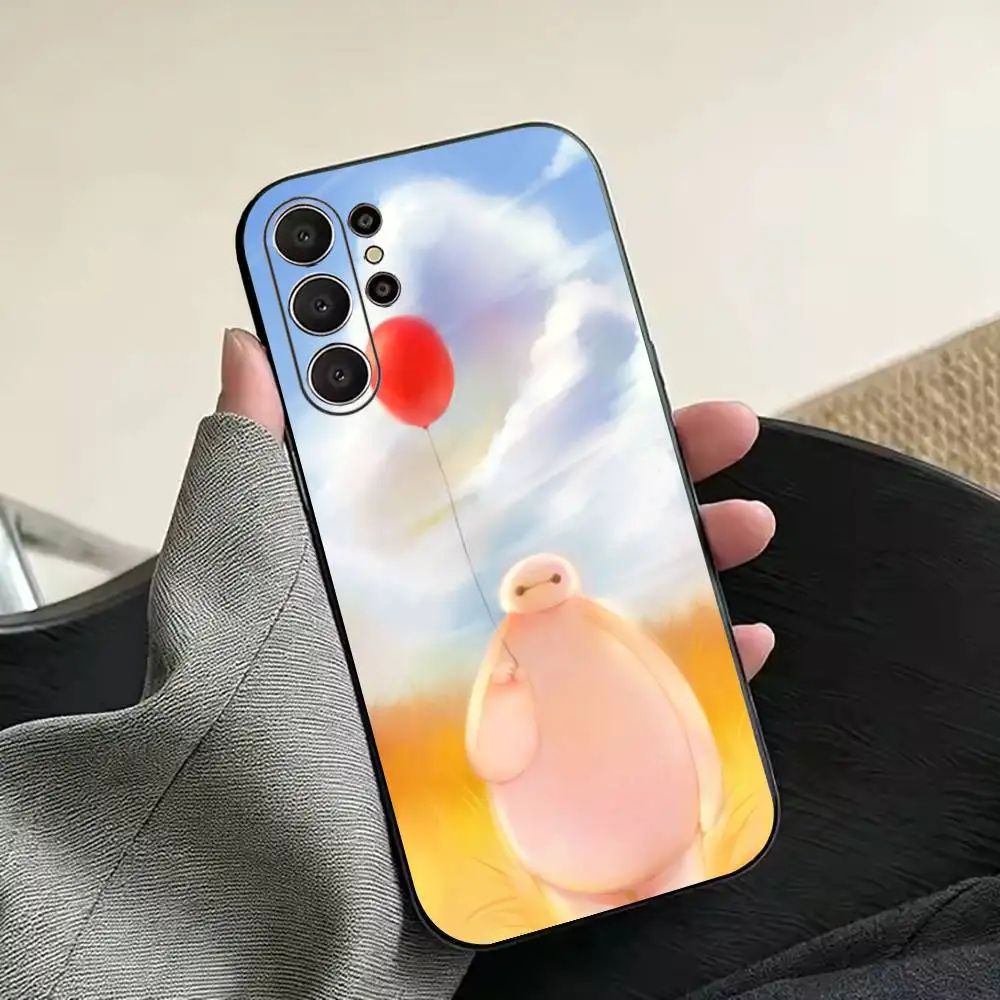 Фото Аниме B-Baymax Подарок Черный Мягкий Силиконовый Чехол для Телефона Samsung Ultra S26, S24, S21, S22, S23, S30, Plus, Lite №5