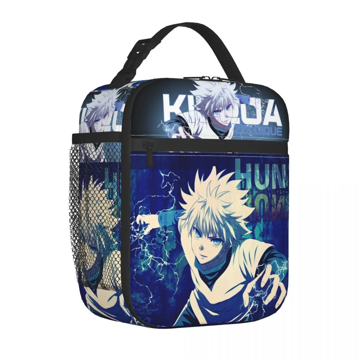 

Anime Killua Zoldyck Merch Insulated Lunch Bag School Hunter X Hunter Storage Food Box New Arrival Thermal Cooler Bento Box